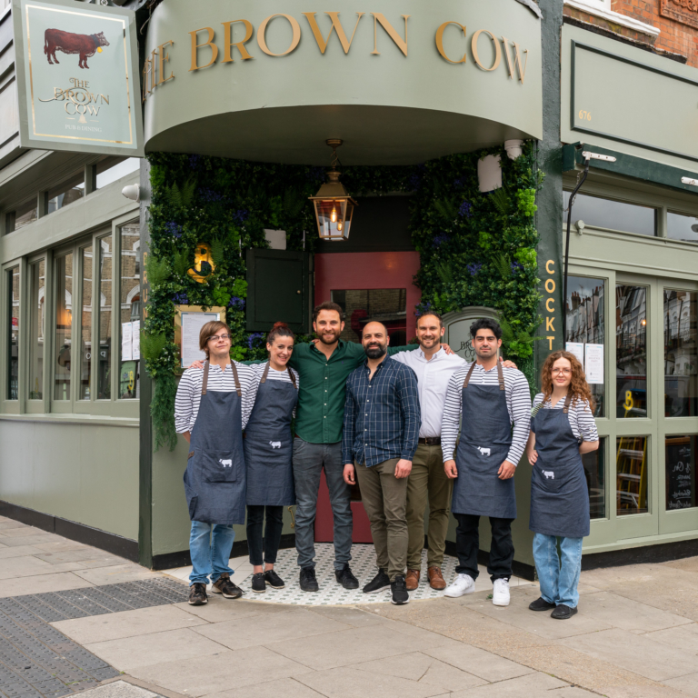 The recently reopened The Brown Cow - picture contributed