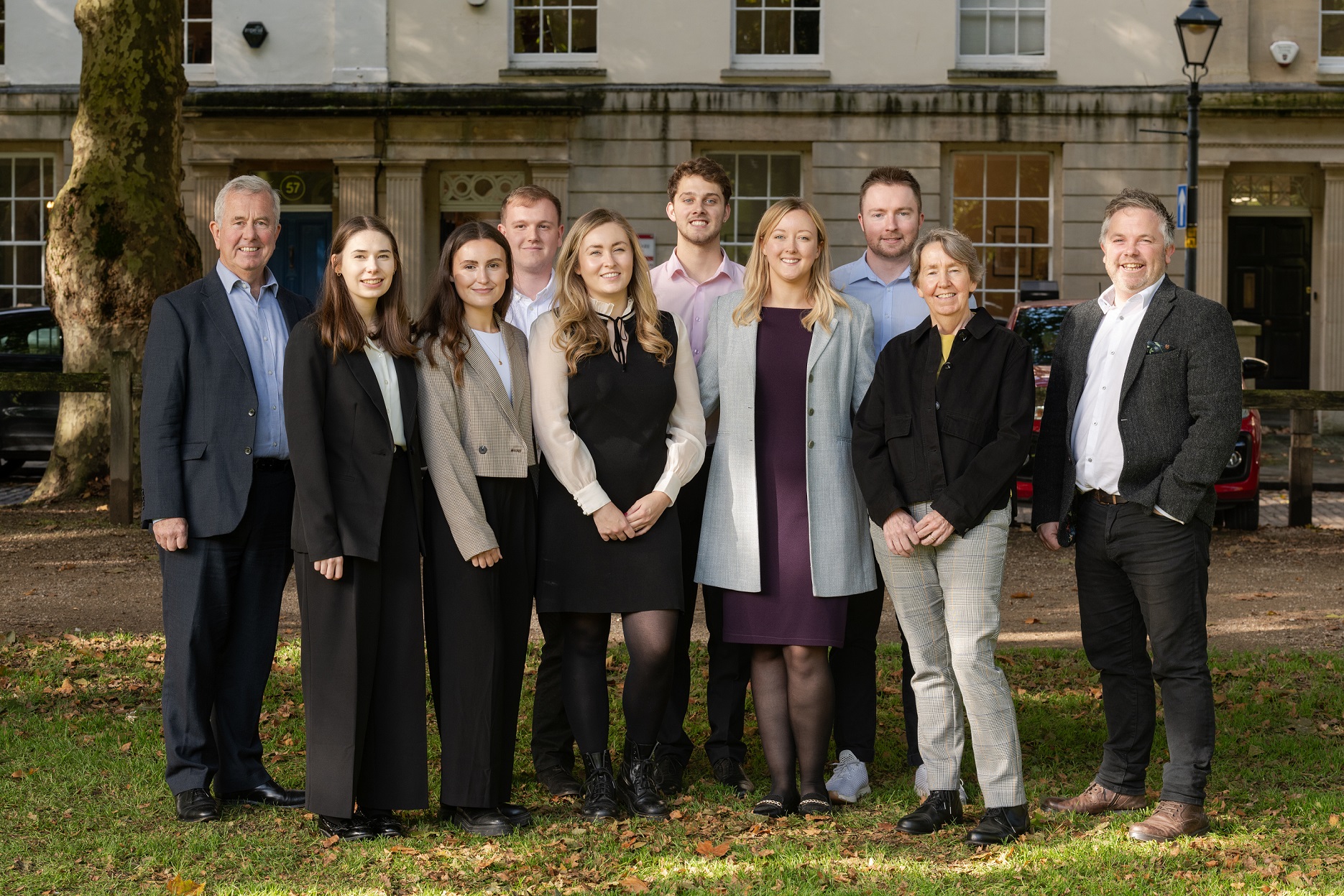 L-R: Ed Corrigan, Natalie Griffin, Sophie Jones, Sam Morris, Olivia Adams, Max Wakefield, Hannah Larsen, Sam Phillips, Cathy Nech and Pete Edwards - picture contributed