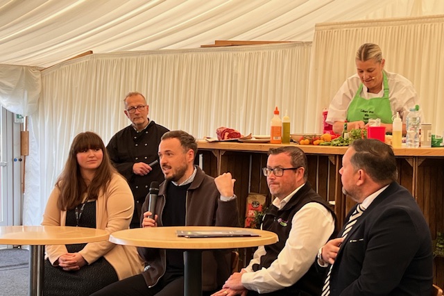 Panel session and live cooking demonstration at the Coventry & Warwickshire Food and Drink Showcase - picture contributed