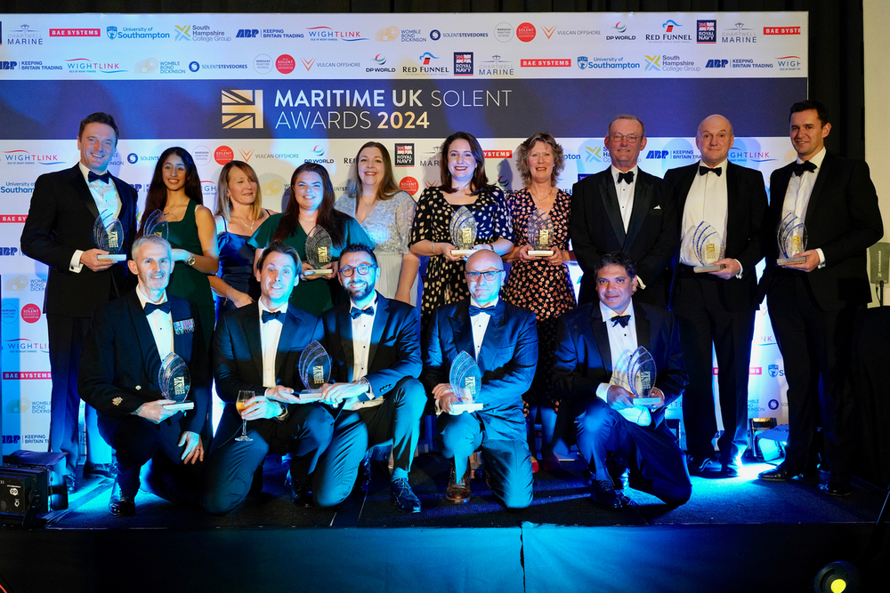 The Business Magazine article image for: Winners crowned at third annual Maritime UK Solent Awards