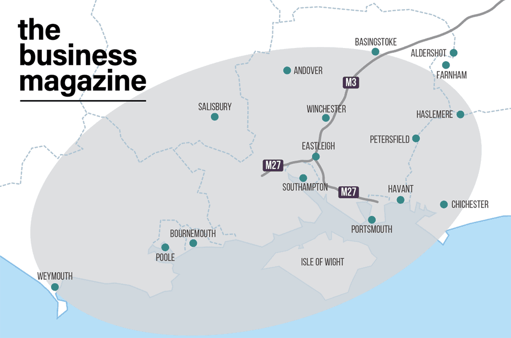 South Coast Awards Region Map